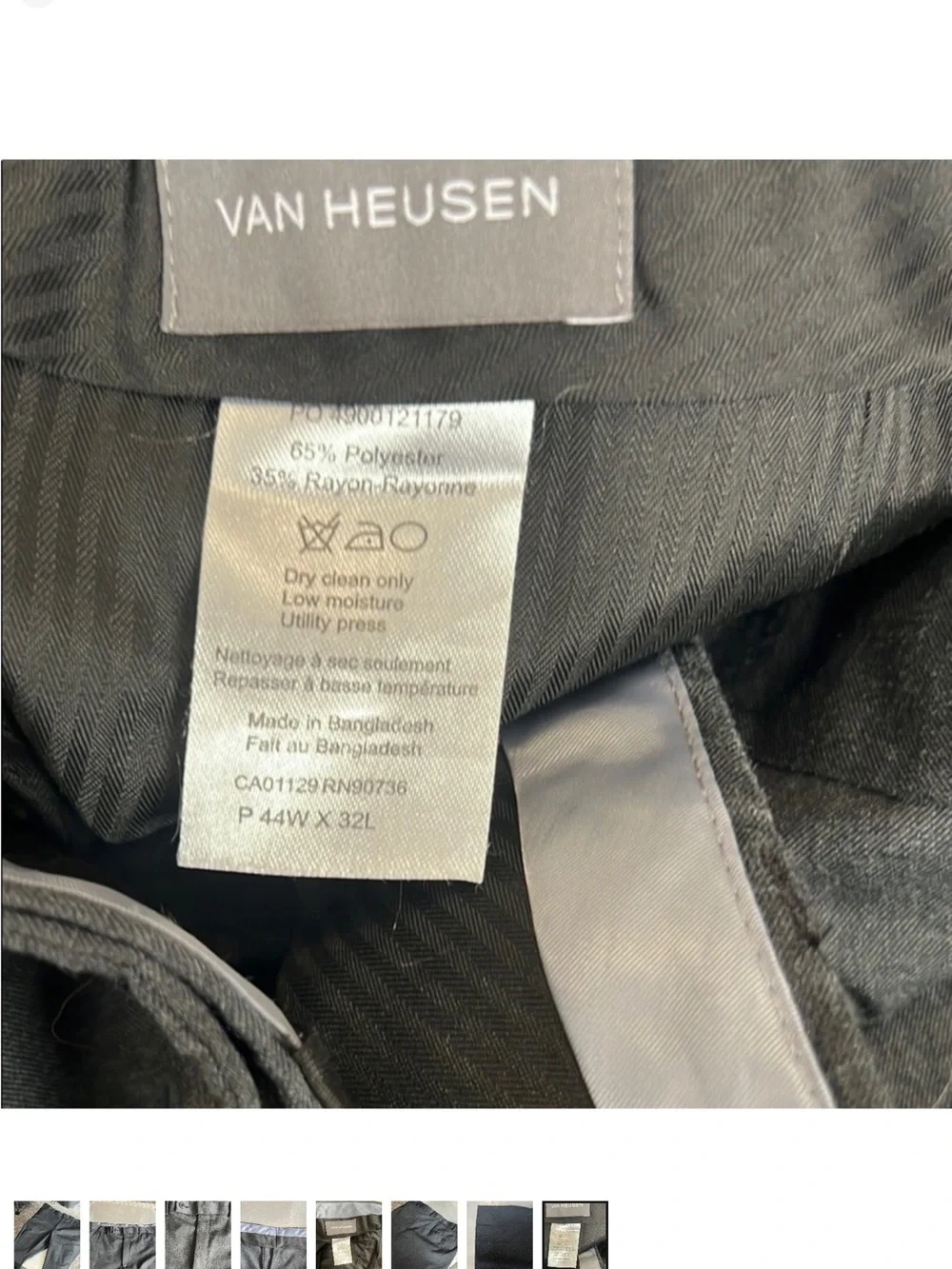 Van Heusen classic flat